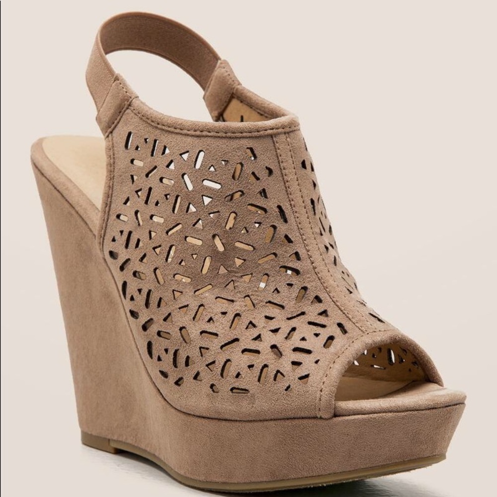 Chinese Laundry Suede Wedges